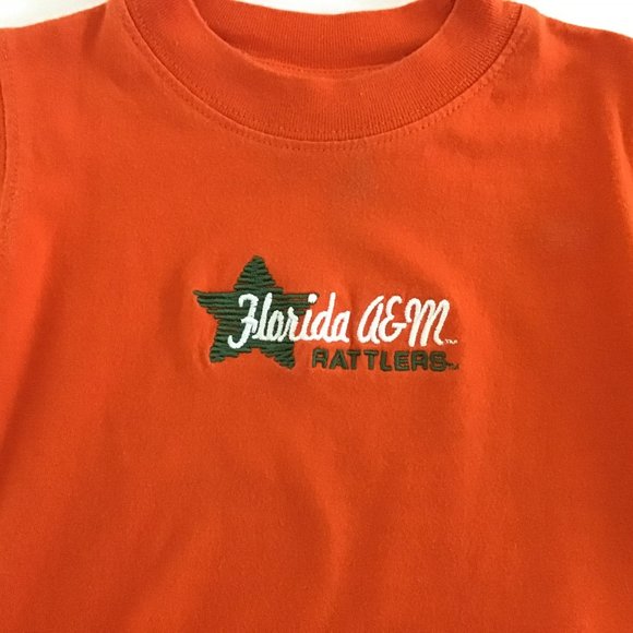 Florida A&M Rattlers FAMU Orange Toddler Long Sleeved Shirt Size 12 Months - Picture 2 of 4